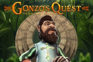 Gonzo's Quest logga och text