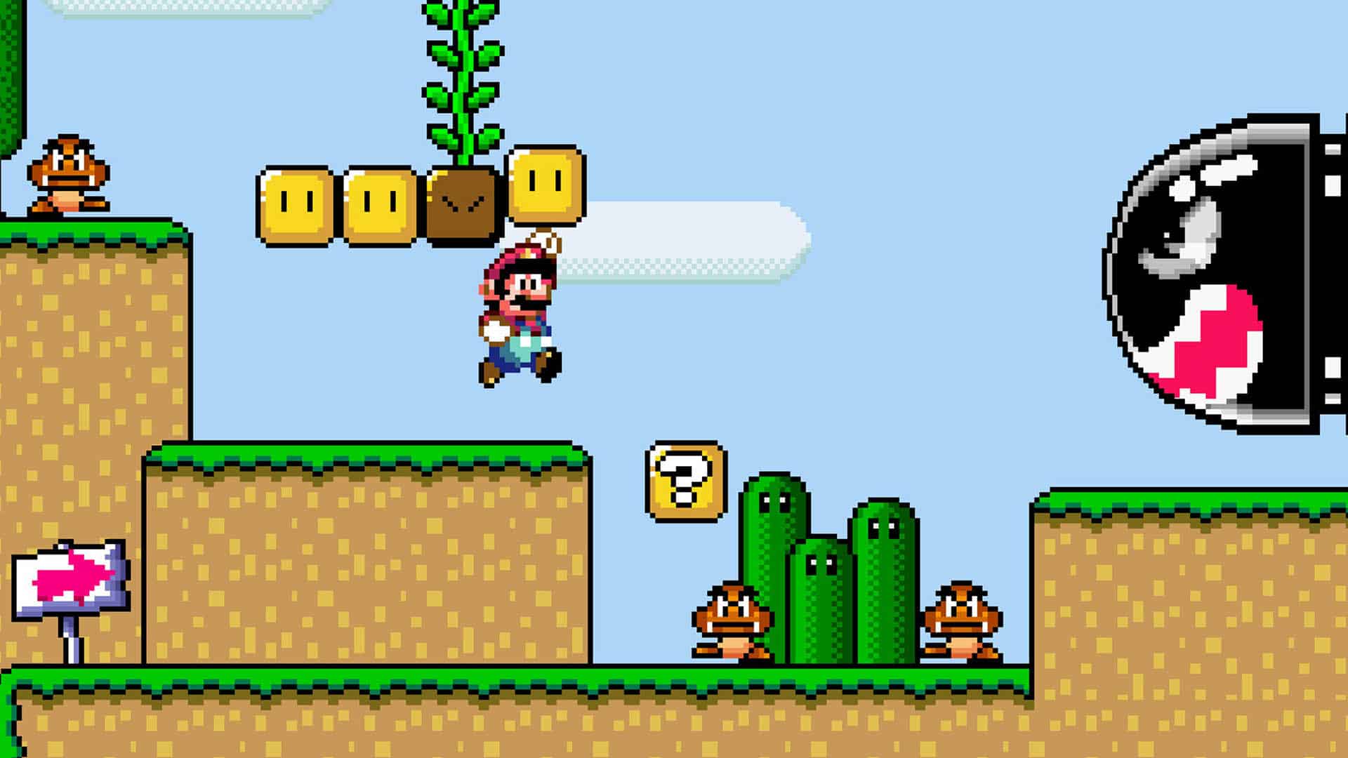 Super-Mario plattformsspel