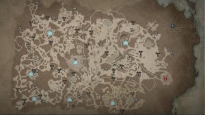 Diablo 4 nyheter karta