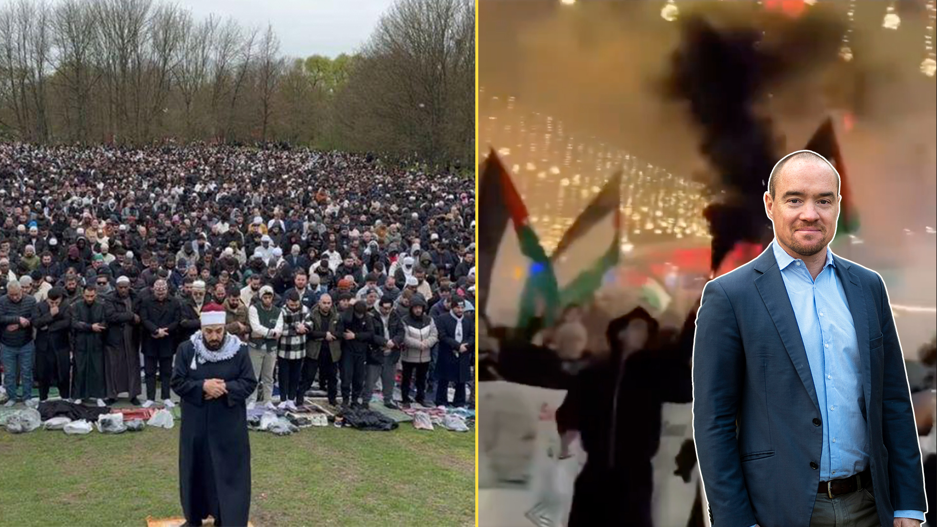 Ekeroth varnar för maktdemonstrationer i Europa