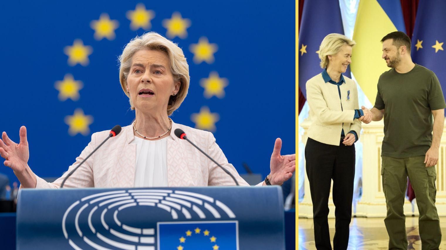 EU föreslår 1 000 miljarder kronor till Ukraina för att möta krigets behov