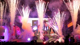 Pyroteknik kvarstår i Mello trots säkerhetsrisker