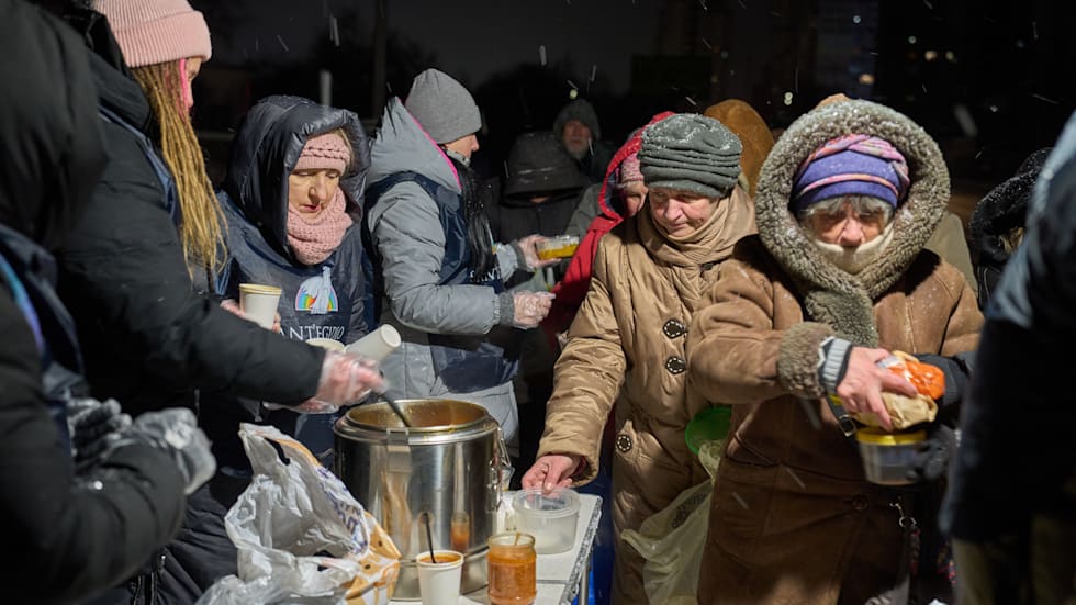 Rysk attack slår ut värmen i Kiev – Oksana berättar om kylan